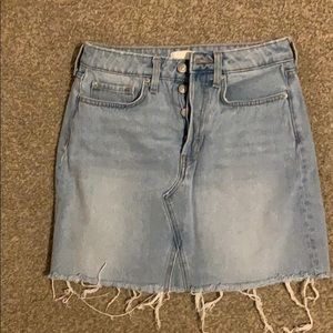Denim skirt